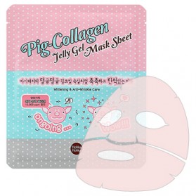 Pig Collagen Jelly Gel Mask Sheet [Buy 4-PCS & Get 1-PC FREE]